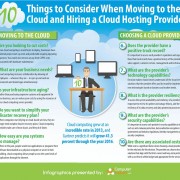 Top 10 Things to Consider When Moving to the Cloud and Choosing a Hosting Provider