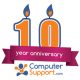 Computer Support 10 year anniversary