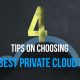 How to choose the best private cloud host