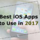 Best iOS Apps to use in 2017